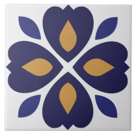 Azulejo De Cerâmica Acessórios de cozinha do Mediterrâneo azul portugu