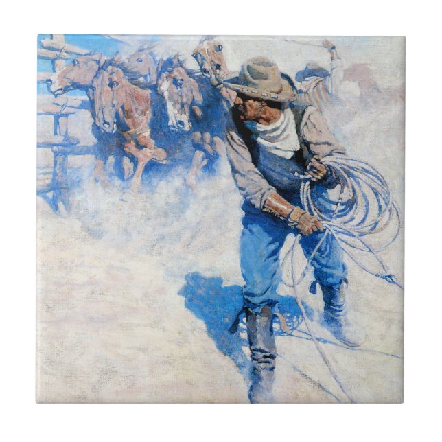 Azulejo De Cerâmica Acima do Mar da Ronda (Frente)