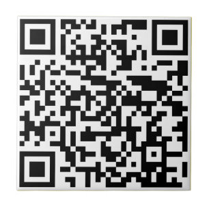 Azulejo De Cerâmica Adicionar o seu próprio texto de código QR Analisa