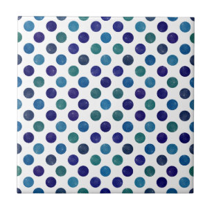 Azulejo De Cerâmica Adorável padrão de pontos IV