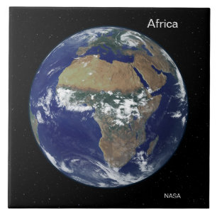 Azulejo De Cerâmica África do Espaço, NASA