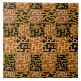 Azulejo De Cerâmica Africano Tribal BaKuba