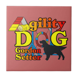 Azulejo De Cerâmica Agilidade do Gordon Setter