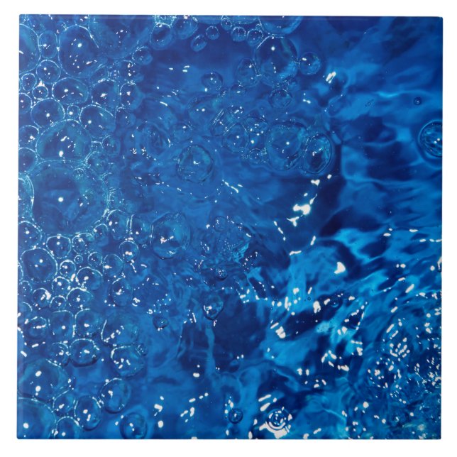 Azulejo De Cerâmica Água azul (Frente)