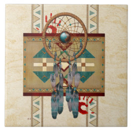 Azulejo De Cerâmica Aguardente Nativo Americano