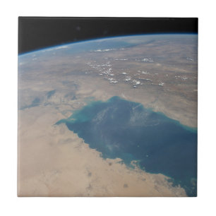 Azulejo De Cerâmica Águas Azuis Tropicais Do Golfo Persa.