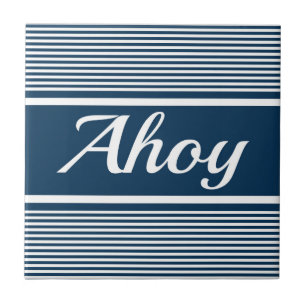 Azulejo De Cerâmica Ahoy