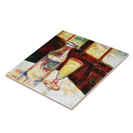 Azulejo De Cerâmica Ainda a vida Absinthe Van Gogh BFine Art
