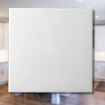 Azulejo De Cerâmica Alabaster - Cor Sólida | Elegante Clássico<br><div class="desc">Alabaster - Cor Sólida | Clássico | Elegante | Evolução | NA MODA | Presente</div>