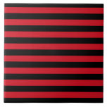 Azulejo De Cerâmica Albania flag colors stripes country symbol pattern<br><div class="desc">Albania flag colors stripes country symbol pattern red black</div>
