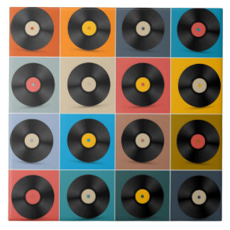 Azulejo De Cerâmica Álbum,Vinil Record,Music Poster