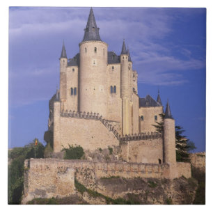 Azulejo De Cerâmica Alcazar, Segóvia, Castela Leão, Espanha, Unesco