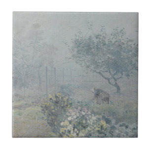 Azulejo De Cerâmica Alfred Sisley - Nevoeiro, Voisins