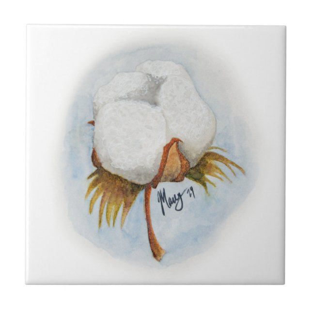 Azulejo De Cerâmica Algodão (Frente)