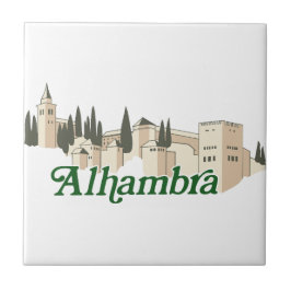 Azulejo De Cerâmica Alhambra