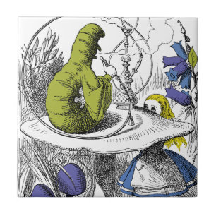 Azulejo De Cerâmica Alice no País das Maravilhas