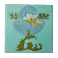 Alivio Art Nouveau Floral Malkin Repro 1900 Faux