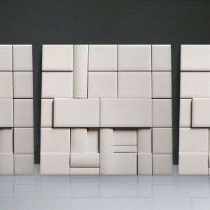 Azulejo De Cerâmica Alivio Faux - decoração doméstica minimalista bran