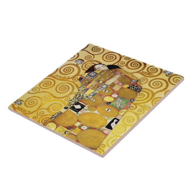 Azulejo De Cerâmica Alphonse Mucha (Lateral)