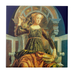 AZULEJO DE CERÂMICA  ALVAS DE RENASCIMENTO ANTIQUAS 14/TEMPERÂNCIA