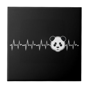 Azulejo De Cerâmica Amante de Panda