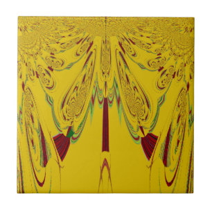 Azulejo De Cerâmica Amarelo