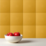 Azulejo De Cerâmica Amarelo âmbar sólido e sujo<br><div class="desc">Design amarelo âmbar estável e sujo.</div>