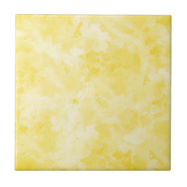 Azulejo De Cerâmica Amarelo Brilhante