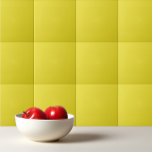 Azulejo De Cerâmica Amarelo de dandelion sólido<br><div class="desc">Design amarelo dandelion de cor sólida.</div>