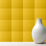 Azulejo De Cerâmica Amarelo ensolarado e ouro<br><div class="desc">Design amarelo ensolarado e ouro.</div>