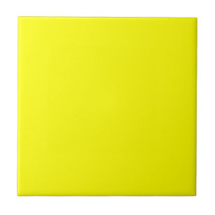 Azulejo De Cerâmica Amarelo puro - Vazio brilhante Modelo de limão ne