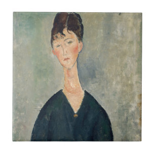 Azulejo De Cerâmica Amedeo Modigliani - Cantor de café