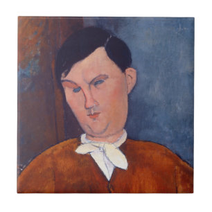 Azulejo De Cerâmica Amedeo Modigliani - Monsieur Deleu