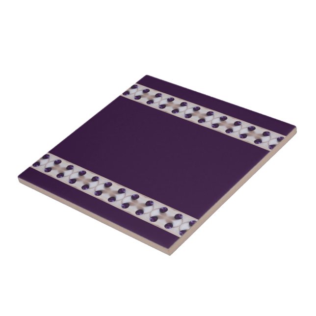 Azulejo De Cerâmica Ameixas roxas (Lateral)