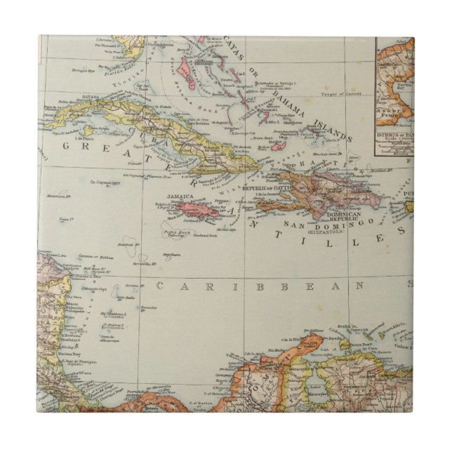 Azulejo De Cerâmica América Central 2 (Frente)