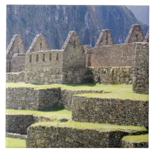 Azulejo De Cerâmica América do Sul - Peru. Trabalho em pedra na Inca p