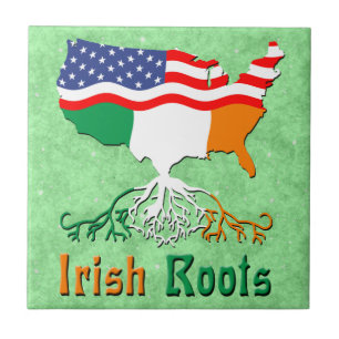 Azulejo de cerâmica American Irish Roots