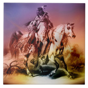 Azulejo De Cerâmica Americano nativo