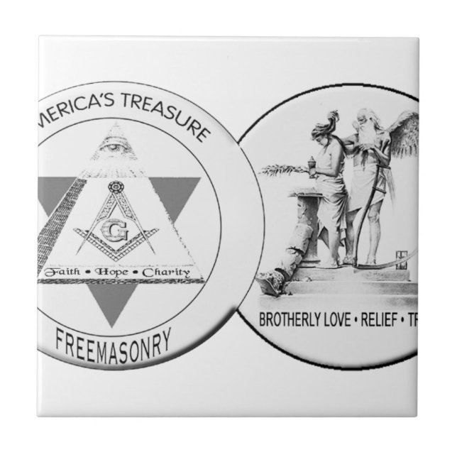 Azulejo De Cerâmica americastreasure (Frente)