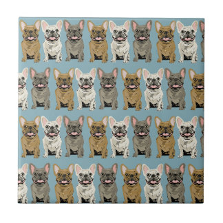 Azulejo De Cerâmica Amigos Frenchie