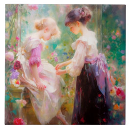 Azulejo De Cerâmica Amizade