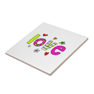 Azulejo De Cerâmica Amor