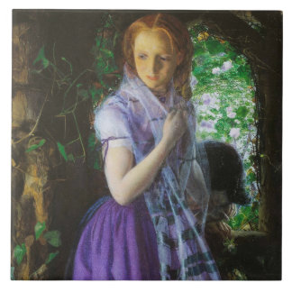 Azulejo De Cerâmica Amor de abril por Arthur Hughes