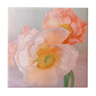 Azulejo De Cerâmica Amor Papoula