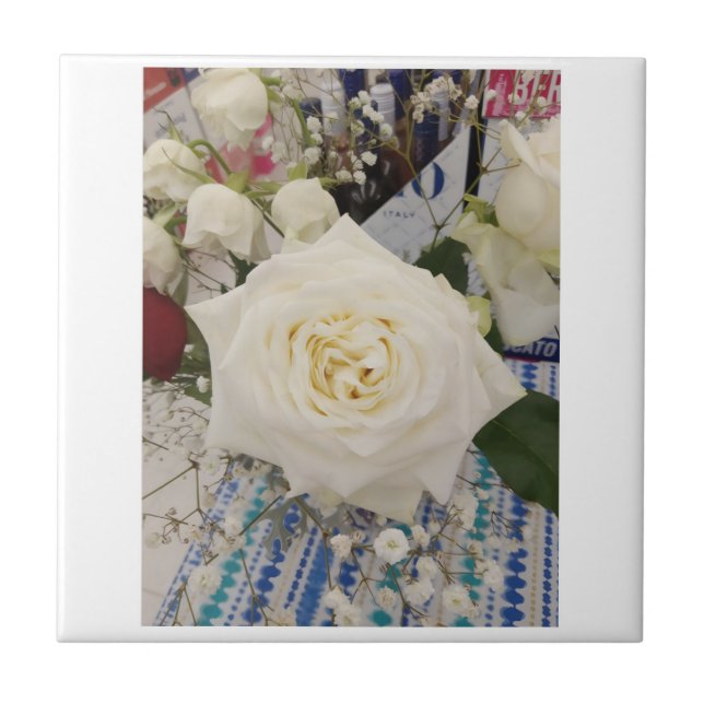 AZULEJO DE CERÂMICA  AMOR PARA SEMPRE (Frente)