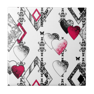 Azulejo De Cerâmica Amor, rede de pesca, retalhos