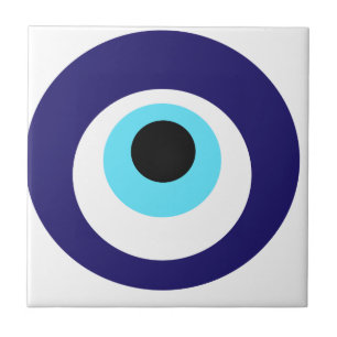 Azulejo De Cerâmica Amuleto de Nazar (boncuğu de nazar)