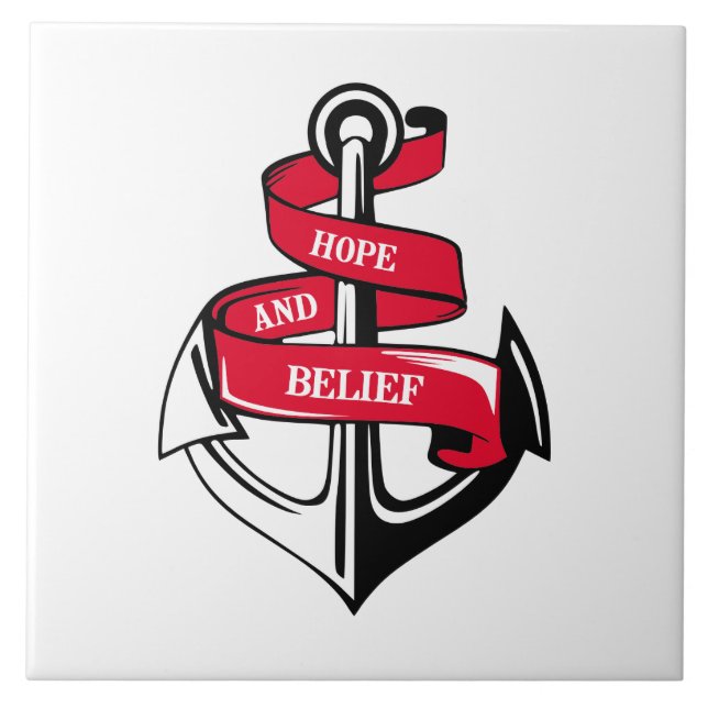 Azulejo De Cerâmica Âncora (Frente)