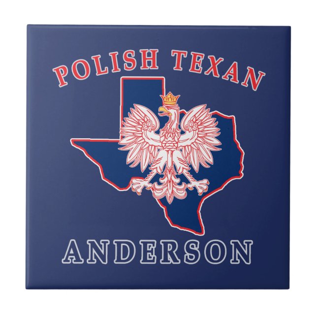 Azulejo De Cerâmica Anderson Polonês Texan (Frente)