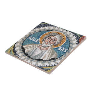 Azulejo De Cerâmica Andrew, o mosaico de Apostle